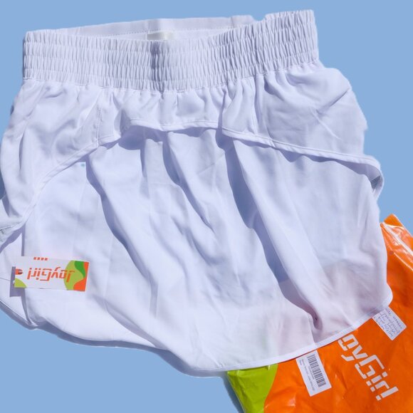 JOYGIRL WHITE TENNIS SKIRT SKORT LARGE - Picture 2 of 5